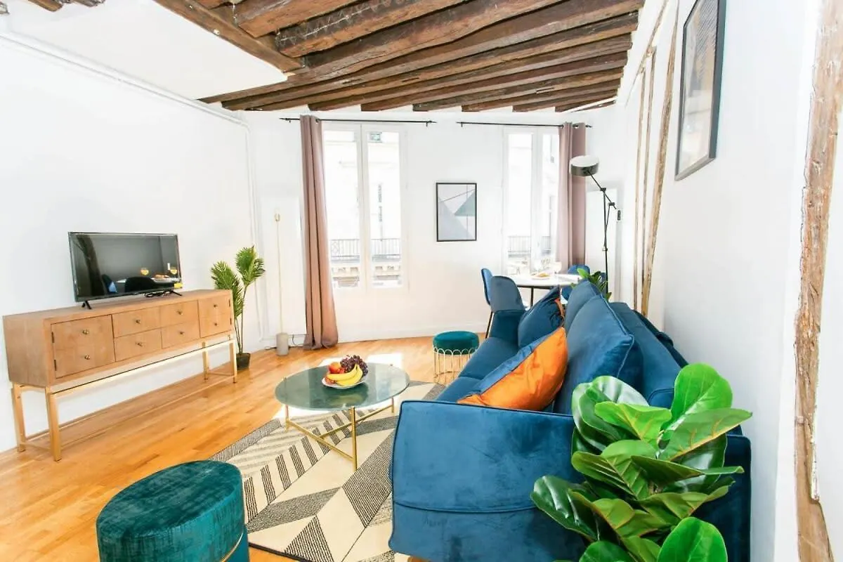 The Rivoli 1Br Appartement Parijs 0*,